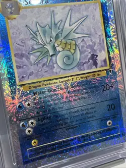 Seadra 63/110 Legendary Collection Reverse Holo Pokemon Card 2002. CGC 9.5 MINT+ - Image 2