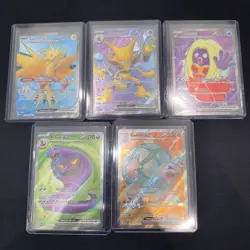 Lot Of 5 Ultra Rare Pokemon Cards From 151 Set All Nm/M - Image 1