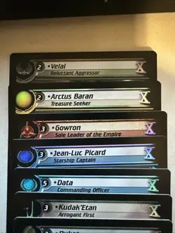 Star Trek CCG 2E 2nd Complete 10th Tenth Anniversary Collection 18 card Foil Set - Image 4