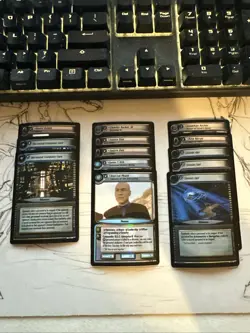 Star Trek CCG Second Edition Dangerous Missions 13 Card Promo Foil Set /Lot (2E) - Image 1