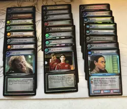 STAR TREK CCG 2E GENESIS COLLECTION, Lot Of 24 Cards - Image 1