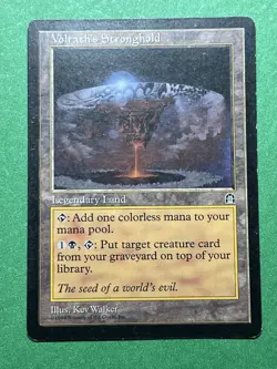 **Volrath's Stronghold** ~Stronghold~ MTG: Magic the Gathering, Heavy Play (HP) - Image 1