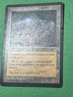 **Volrath's Stronghold** ~Stronghold~ MTG: Magic the Gathering, Heavy Play (HP) - Image 3