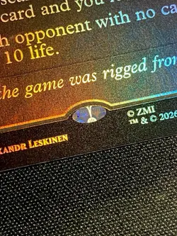 Benny, Platinum Thief Foil M 2458 Fallout Secret Lair Tinybones SLD MTG NM - Image 5