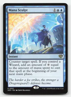 Mana Sculpt 57 Rare Secrets of Strixhaven Magic: The Gathering Near Mint - Image 1