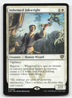 Informed Inkwright 20 Rare Secrets of Strixhaven Magic: The Gathering Near Mint - Image 1