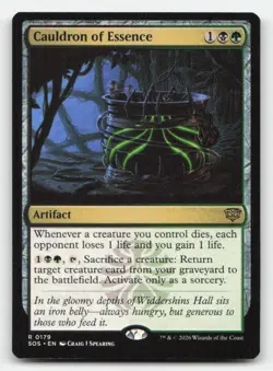 Cauldron of Essence 179 Rare Secrets of Strixhaven Magic: The Gathering NM - Image 1