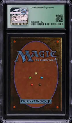 1993 MTG Arabian Nights King Suleiman SIGNED CGC 9 MINT (8.5/9.5/9/9) - Image 2