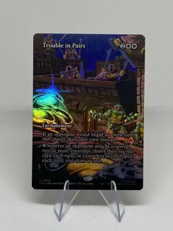 Trouble in Pairs (Borderless) Teenage Mutant Ninja Turtles Source Material Foil - Image 1
