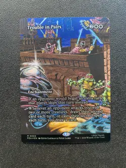 Trouble in Pairs (Borderless) Teenage Mutant Ninja Turtles Source Material Foil - Image 2