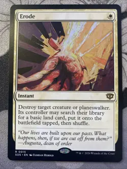 Erode - #15 - Secrets of Strixhaven - NM MTG - Image 1