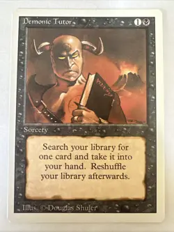 Demonic Tutor Revised Edition Regular - Image 1
