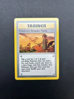 Pokemon Breeder Fields Neo Revelation 62/64 VLP *ft Dragonite Sunflora - Image 1