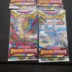 Artset 4 Boosters Pokemon E&B - Origine Perdue - Sortie De Display Scelle FR #1 - Image 3