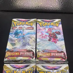Artset 4 Boosters Pokemon E&B - Origine Perdue - Sortie De Display Scelle FR #5 - Image 2