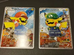 Custom Pokemon Pokemon Luigi Pikachu Super Mario Pikachu JAP FM - Image 1