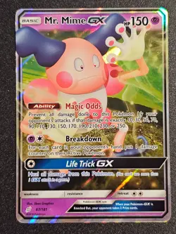 Pokemon TCG - Mr. Mime GX 67/181 - Image 1