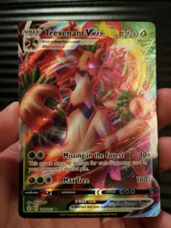 Pokemon TCG Trevenant VMAX Evolving Skies 014/203 Holo Ultra Rare - Image 1