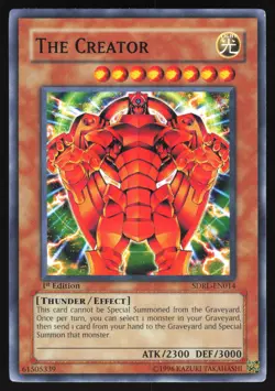 The Creator - SDRL-EN014 - Common - 1st Edition Yugioh - Image 1
