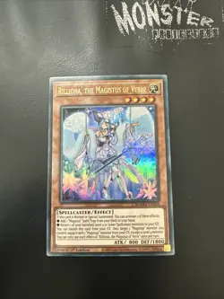 YUGIOH RILLIONA THE MAGISTUS OF VERRE ULTRA RARE MAMA-EN058 1ST EDITION - Image 1
