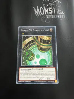 YUGIOH NUMBER 78: NUMBER ARCHIVE COMMON DLCS-EN122 1ST EDITION - Image 1