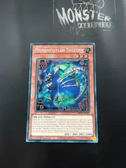 YUGIOH MEMENTOTLAN SHLEEPY PRISMATIC SECRET RARE MP25-EN083 1ST EDITION - Image 1