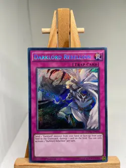 Darklord Rebellion - Secret Rare 1st Edition DESO-EN036 - NM - YuGiOh - Image 1