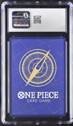 Shanks OP01-120 PRB-01Secret Rare ENGLISH One Piece CGC GEM MINT 10 - Image 2