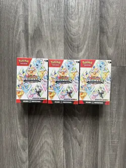 3X Pokemon TCG Prismatic Evolutions Booster Bundles. Fast Shipping ✅ - Image 1