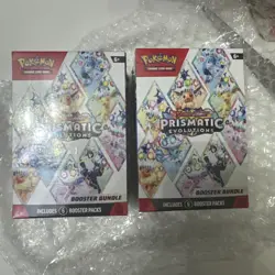Pokemon TCG X2 Prismatic Evolutions Booster Bundles Scarlett and Violet (SEALED) - Image 1