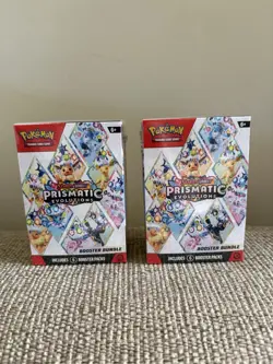 Pokemon TCG: 2 X Prismatic Evolutions Booster Bundles - SEALED - Image 1