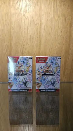 Pokemon TCG Prismatic Evolutions Booster Bundles X2 - SEALED AND NEW - Image 1