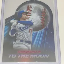 2024 Topps Big League To The Moon Shohei Ohtani Los Angeles Dodgers #TM-45 - Image 3