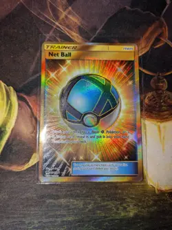 Net Ball 234/214 - Lost Thunder Gold Secret Rare Trainer - Pokemon TCG - Image 1