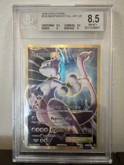 Pokemon Mewtwo EX - XY Evolutions Ultra Rare 103/108 BGS 8.5 - Image 1