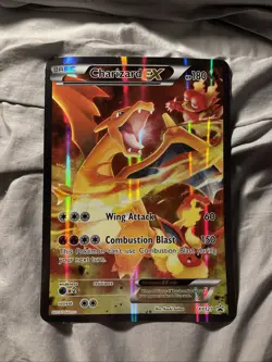 Pokemon Charizard EX Card XY121 XY Black Star Promo Jumbo - Image 1