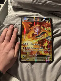 Pokemon Charizard EX Card XY121 XY Black Star Promo Jumbo - Image 3