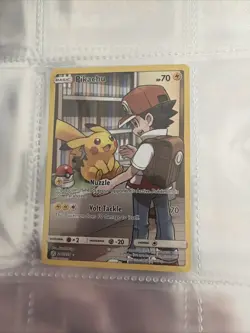 Pikachu Holo Card 241/236 Secret Sm-Cosmic Eclipse Edition - Image 1