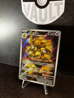 Alakazam - MEP 009 - Mega Evolution Black Star Promo - Pokemon Center - Pokemon - Image 3
