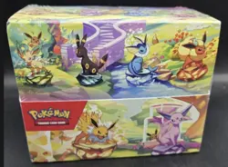 Pokemon TCG Prismatic Evolutions Mini Tin Display Case | 8 Tins / Factory Sealed - Image 1