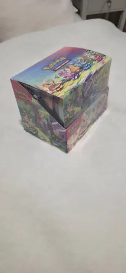 Pokemon TCG Prismatic Evolutions Mini Tin Display Case | 8 Tins / Factory Sealed - Image 1