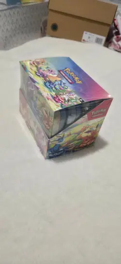 Pokemon TCG Prismatic Evolutions Mini Tin Display Case | 8 Tins / Factory Sealed - Image 2