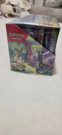 Pokemon TCG Prismatic Evolutions Mini Tin Display Case | 8 Tins / Factory Sealed - Image 5