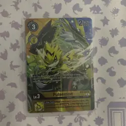 Digimon Card Game Pulsemon BT6-033 Rare Alt Art Near Mint - Image 1