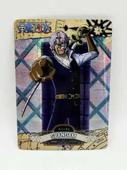 One Piece CCG Spandam Special Doujin Kawaii Holo Art Card - Image 1
