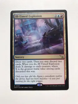 Ill-Timed Explosion MTG Magic the Gathering Card NM Near Mint MKM - Image 1