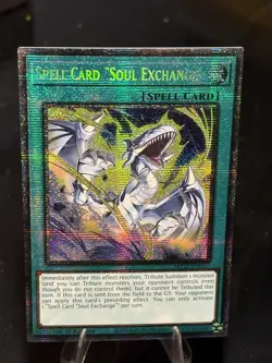 Spell Card "Soul Exchange" MP25-EN007 2025 Mega-Pack 1st Edition - Image 3