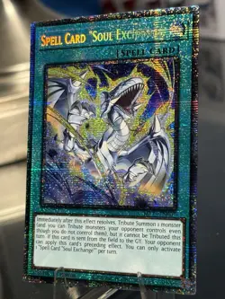 Spell Card "Soul Exchange" MP25-EN007 2025 Mega-Pack 1st Edition - Image 4