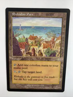 MTG Rishadan Port Mercadian Masques 324/350 Regular Rare LP/MP - Image 5