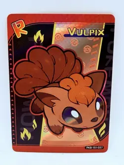 Pokemon Baby 151 Vulpix Special Doujin Kawaii Holo Illustration Art Card - Image 1
